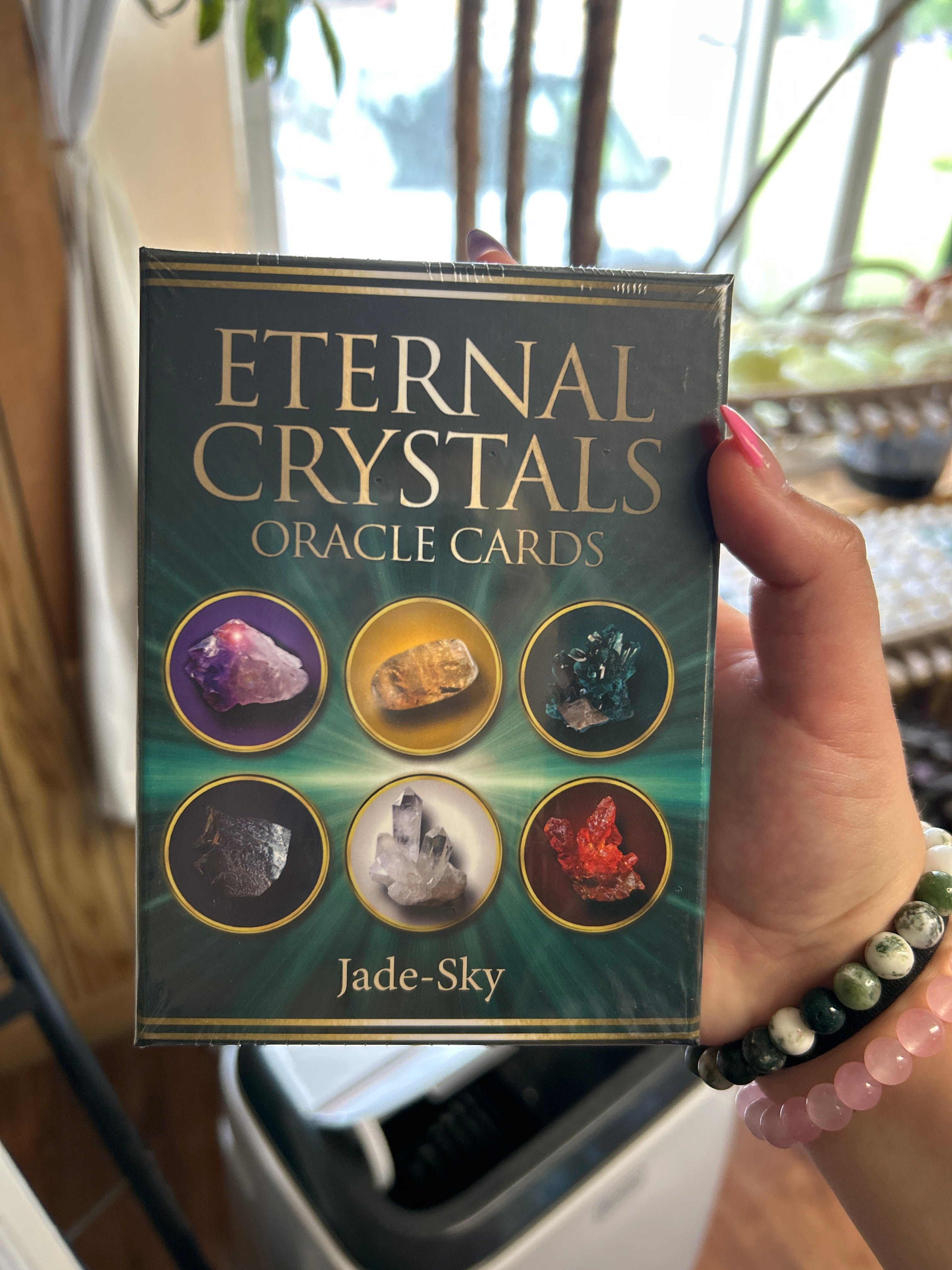 Eternal Crystals Oracle Cards Mountain Mineral Market